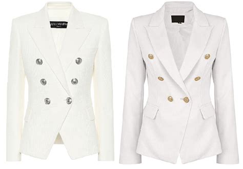 amazon balmain blazer dupe